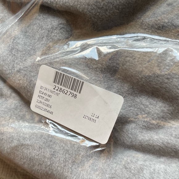 NWT Pack of 2 Petit Lem Knit Sleep Fleece Pant Kids Size 12-14 - Picture 7 of 13